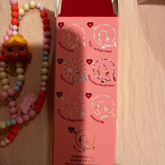 Popmart CRYBABY Crying For Love Series Phone Charm cord - Picture 4 of 5